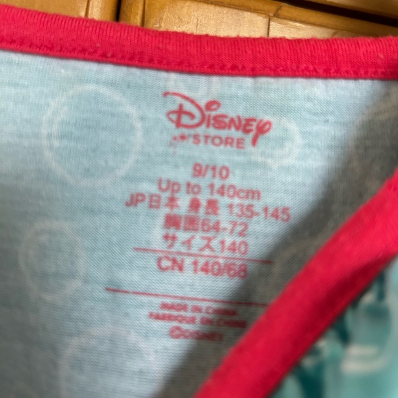 Disney store finding dory nightgown size 9/10 bubbles fish ruffles Pixar - Picture 5 of 5